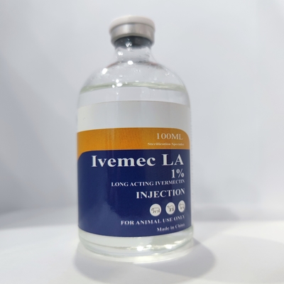 Veterinary Injectable Drugs Animal Medicine Injection Ivermectin 1% Injection 100ml