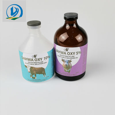 Oxytetracycline Veterinary Injectable Drugs 10% Injection For Animal Use