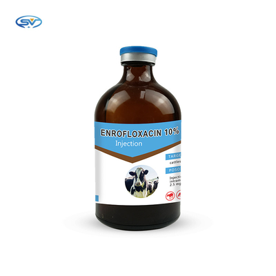 CXBT Enrofloxacin 10% Veterinary Injectable Drugs Quinolones 100ml For Cattle,Horses and Dogs