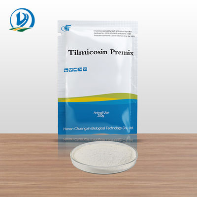 20% Tilmicosin Premix Water Soluble Antibiotics BRD SRD Animal Feed Raw Materials