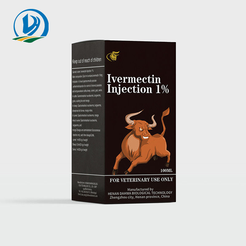 Ivermectin 1% Injection Veterinary Injectable Drugs Insect Repellent Injection For Cattle