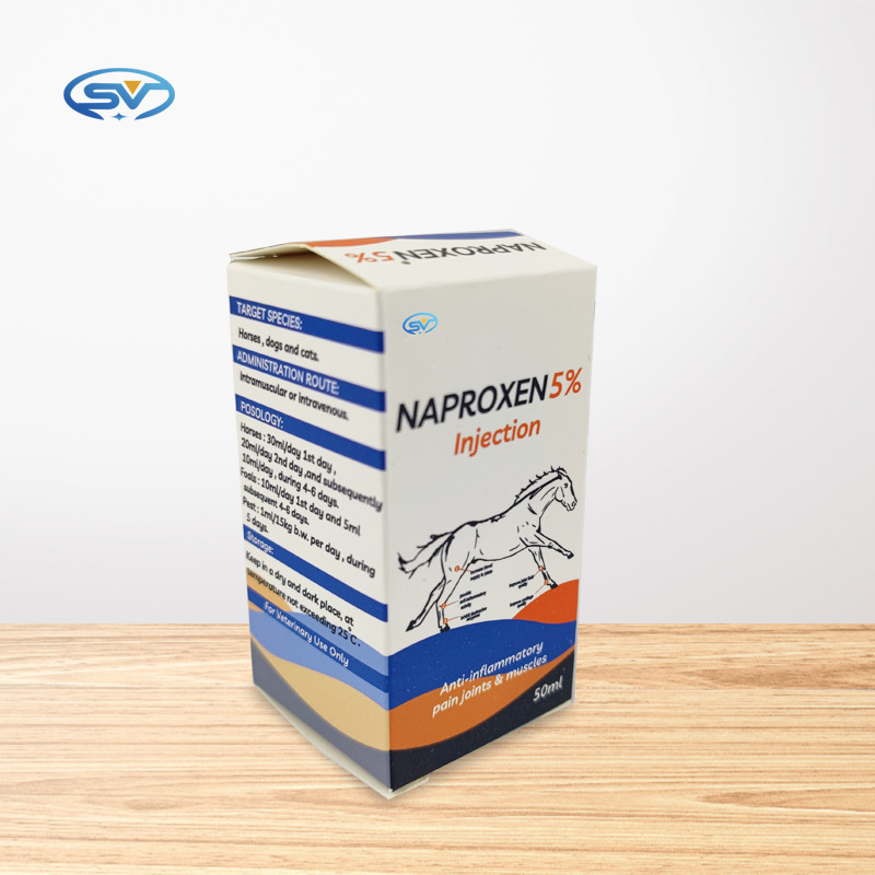 5% Naproxen 50Mg/ML Veterinary Injectable Drugs Anti Inflammatory Relieve Fever