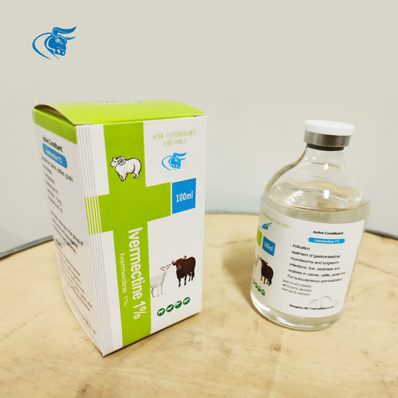 Raw Materials Ivermectin 1% 100ml For Injection Antiparasitic Drugs