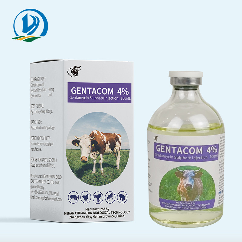 Gentamicin Sulphate Veterinary Antiparasitic Drugs 4% Broad Spectrum Antibiotics