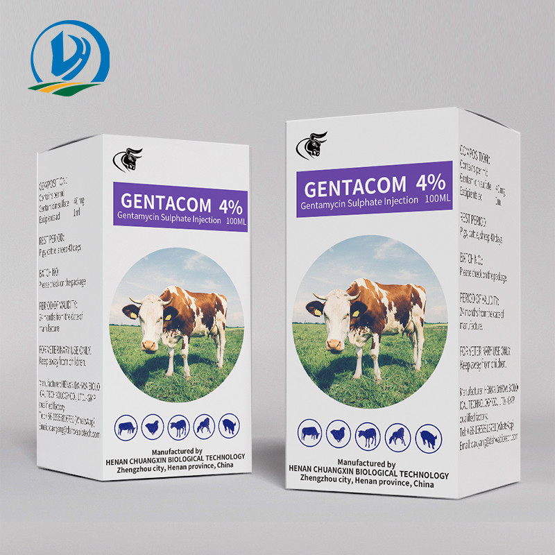 Gentamicin Sulphate Veterinary Antiparasitic Drugs 4% Broad Spectrum Antibiotics