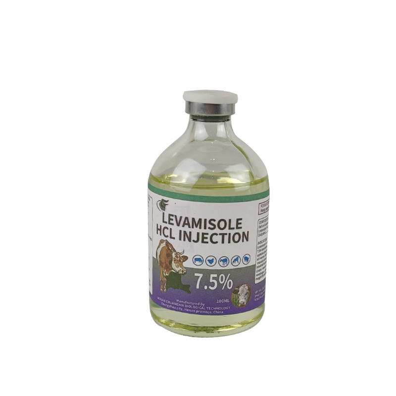 7.5%  Parasite Vermifuge Dewormer Levamisole Hydrochloride Injectable Medicine