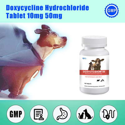 Doxycycline Hcl Veterinary Bolus Tablet 50mg Medicine For Pet