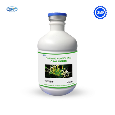 Shuanghuanglian Oral Liquid Herbal Medicine 1000ml For Animal With GMP
