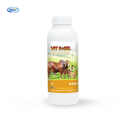 Vitamin E &amp; Selenium Oral Solution Medicine For Small Birds Horses Cats And Dogs 5L 1L