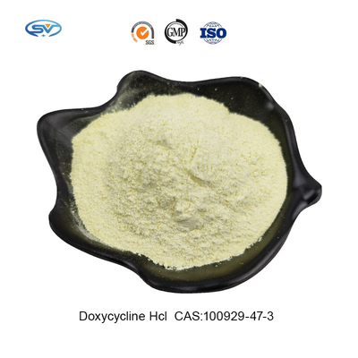 Veterinary Water Soluble Antibiotics CAS 10592-13-9 Doxycycline Hyclate 99% Purity Safe Delivery