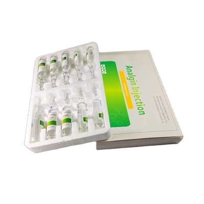 Veterinary Injectable Drugs Animals Pain Analgin 50% 10ml Antipyretic Injection For Cattle Dogs Sheep