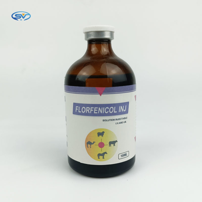 Veterinary Medicine Drugs Injectable Florfenicol 20% Inj For Anti-Inflammatory And Antipyretic Effects