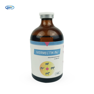 Parasitic Diseases Veterinary Injectable Drugs 1% Ivermectin Injection for livestock