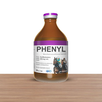 Veterinary Injectable Drugs Phenylbutazone 20% Injectable Solution For Horses Use,100ml