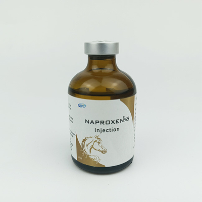 GMP Veterinary Antiparasitic Drugs Naproxen Injection 100ml For Cattle Horses Dogs And Cats