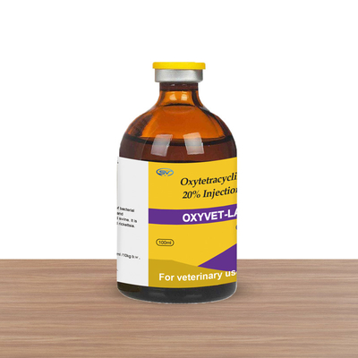 Oxytetracycline 20% Injection Veterinary Injectable Drugs For Cattle Sheeps Pigs