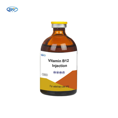GMP Veterinary Injectable Drugs Vitamin B12 Injection Supplement For Cattle Horses