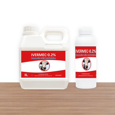 Veterinary Oral Solution Medicine Ivermectin 0.2% Oral Solution For Cattle And Sheep
