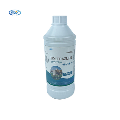 Oral Solution Medicine Toltrazuril 2.5% Oral Solution Treatment Coccidia for Poultry Dogs,1000ML
