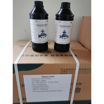 Concentrated Glutaraldehyde 20% Solution Aquaculture Water Glutaraldehyde Disinfection