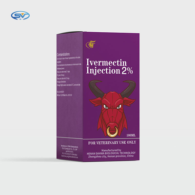 Ivermectin 1% Injection Veterinary Injectable Drugs For Goats Cattle And Swine