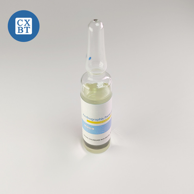 Veterinary Injectable Drugs Andrographis Paniculata Injection Yellowish Liquid For Treating Bacterial Infections