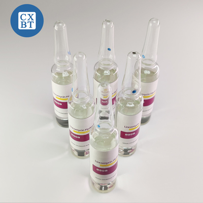 Veterinary Injectable Drugs Lincomycin Hydrochloride Injection GMP Certified 10ml 50ml 100ml For Common Animal