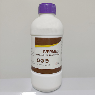 Ivermectin 1% Oral Solution Medicine / Veterinary Medicine 1000ml For Animals