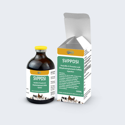 Veterinary Injectable Drugs Penicillin G Procaine And Dihydrostreptomycin Sulfate Injection