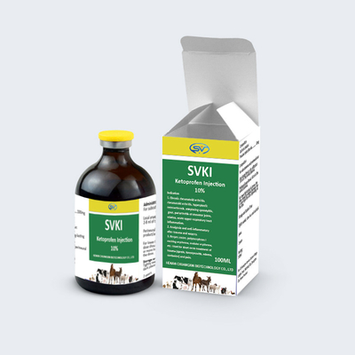 Veterinary Injectable Drugs Ketoprofen Injection Used for Analgesic, Anti-Inflammatory, and Antipyretic
