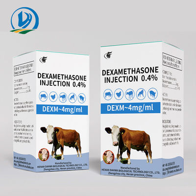 Dexamethasone 0.4% Veterinary Medicine Drugs 50ml 100ml For Horse Infectious Diseases