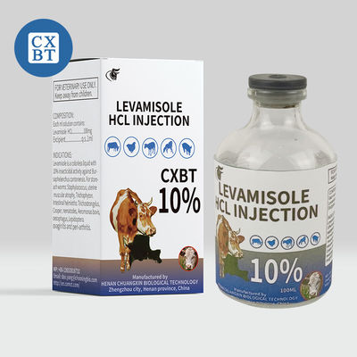 Imidazothiazole Anthelmintic Veterinary Medicine Drugs Levamisole HCL 10% Injection
