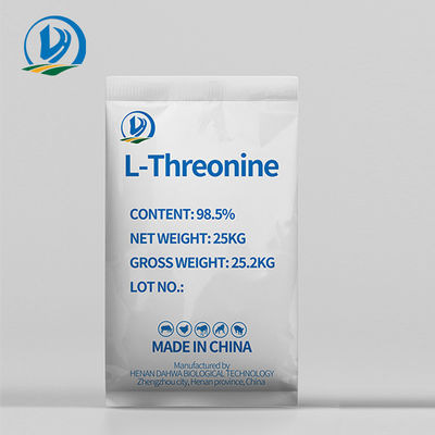 L Threonine Animal Feed Additives CAS 72-19-5 White Crystalline Powder