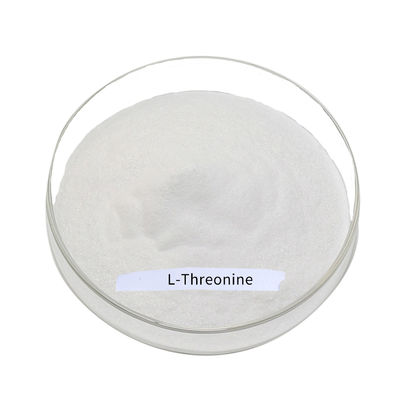 L Threonine Animal Feed Additives CAS 72-19-5 White Crystalline Powder