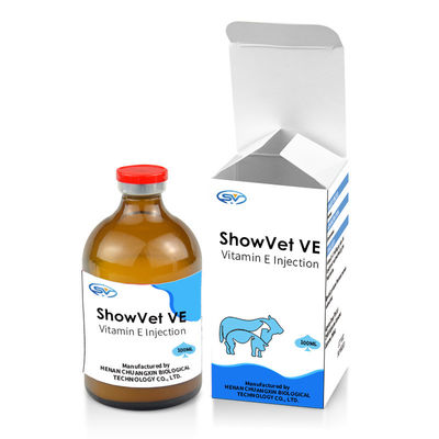 Veterinary Injectable Drugs GMP Factory 100ml Sodium Selenite And Vitamin E Injection For Animal