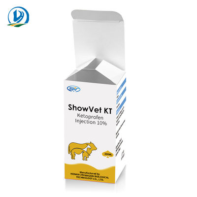 Veterinary Injectable Drugs 10% Ketoprofen Injection For Cattle Horse