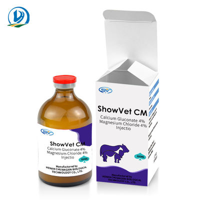 Calcium Gluconate 4% + Magnesium Chloride 4% Veterinary Injectable Drugs For Cattle Sheep