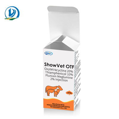 Veterinary Injectable Drugs Oxytetracycline 20% And Thiamphenicol 10% And Flunixin Meglumine 2% Injection