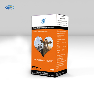 Veterinary Injectable Drugs 10% Oxytetracycline Hcl Antibiotic