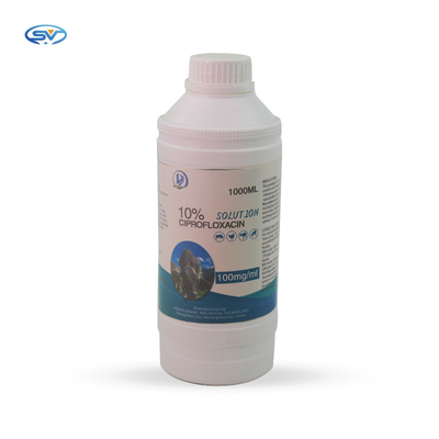 100ml 500ml Ciprofloxacln Oral Solution Medicine 10% For Poultry
